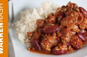 Chilli Con Carne Recipe - Easy Mexican favourite - Recipes by Warren Nash