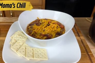You Must Try Moma's Chili #chili #soup #comfortfood