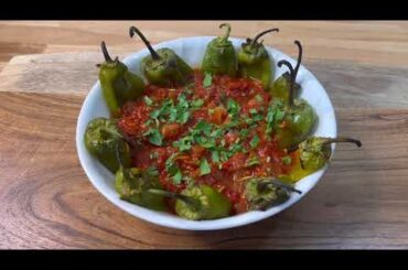 Roasted Peppers in Tomato Sauce - Healthy and Simple Recipe