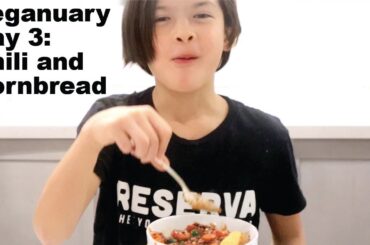 Veganuary Day 3: Chili and cornbread recipe