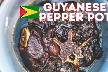 Guyanese PEPPER POT recipe | Delicious Guyanese Recipes | Guyanese Food
