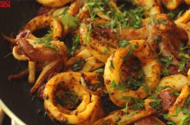 Black Pepper Squid | Keto Recipes | Headbanger's Kitchen