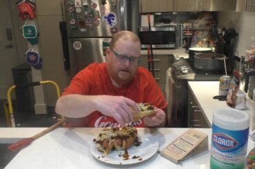 Tank Cooks Chili Dogs