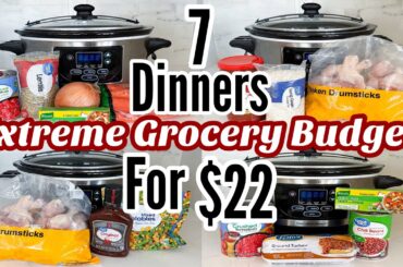 7 Cheap & Fancy Crockpot Dinners for $22 | The EASIEST Tasty Slow Cooker Recipes | Julia Pacheco