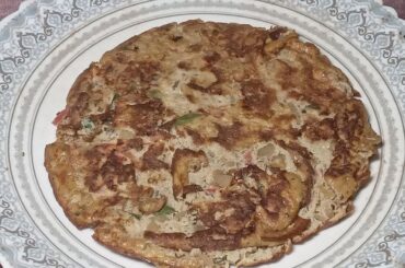 Black Pepper Potato Omelette / Dinner Recipes / Potato Recipes /Egg Recipes/ Omelette Recipes 1743