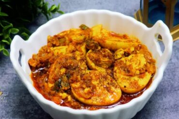 Pepper Eggs Masala | Egg Pepper Masala | Spicy Egg Roast | Egg Recipes