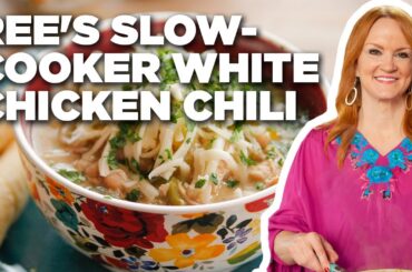 Ree Drummond's Slow-Cooker White Chicken Chili | The Pioneer Woman | Food Network