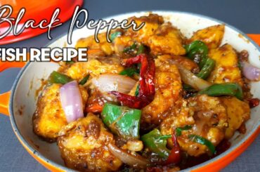 Black Pepper Fish Recipe / Ikan Masak Lada Hitam