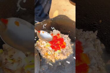 Chinese Burger Stir-fried minced pork with chili pepper