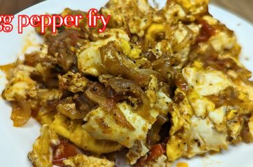 super for side dish | egg pepper fry | spicy egg fry recipe |egg fry recipe in kannada