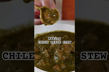 CHILE VERDE STEW, SUPER EASY to make this DELICIOUS Recipe!!!