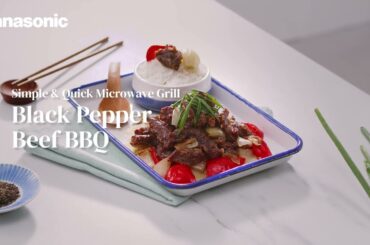 Black Pepper Beef BBQ | Simple & Quick Microwave Grill Recipe