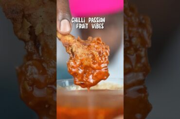 Chili Passion Fruit Crispy Oyster Mushrooms #recipes @NorthSpore  #growingmushrooms #vegan AD