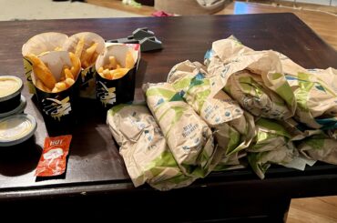 My birthday dinner