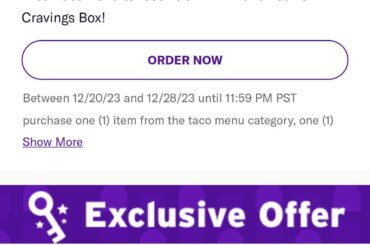 Is Taco Bell f'ing with me?