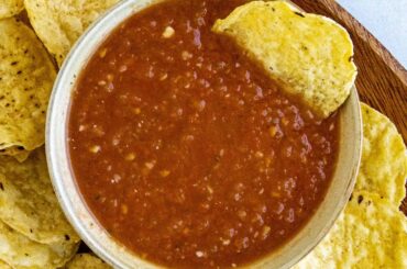 Red Salsa. I can't find a medium warm recipe! And what I did make was watery tomatos :(