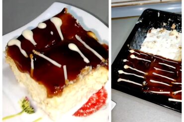 Tress leches cake recipe with three typres milks