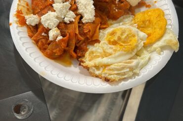Los chilaquiles de ayer