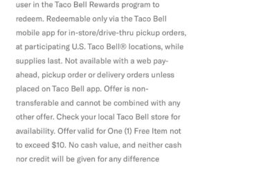 Any suggestions on best way to use this coupon? I don’t want to waste it on the cravings value menu but want to get the best value. How would you use it?