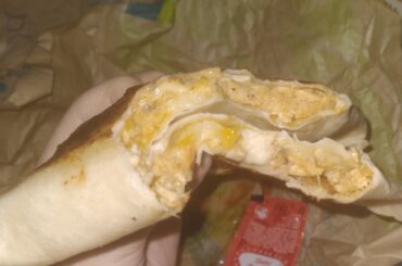Made a cheap Chicken Quesadilla out of a Stacker, and well.. take a look for yourself