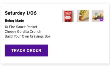 Is cheesy gordita a reward or is my app broken ? I had the options of cheesy gordita and chicken chalupa on my free rewards
