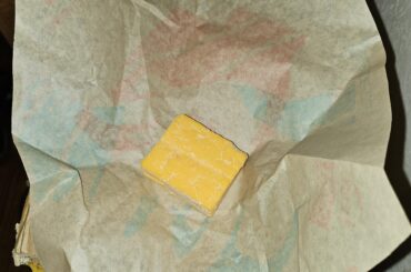 Got a partial block of cheese in my order somehow