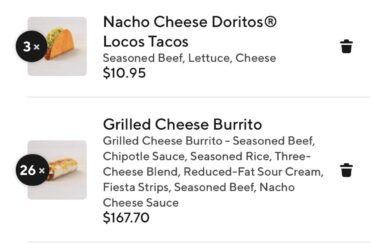 I feel like I should find a new place to eat.