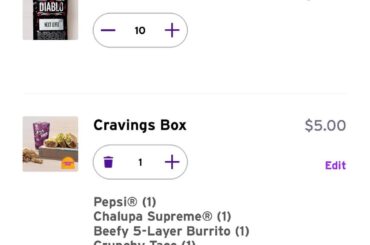 Price difference from one college town to the other