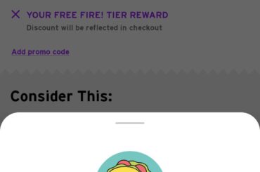 Can't swap beef for chicken on fire rewards anymore?