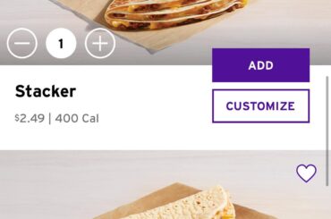 The new cravings menu has changed my life.