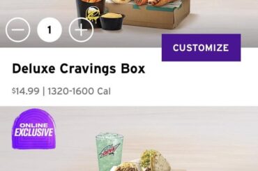Decided to check the prices for the Taco Bell inside the mall. No thanks, I’ll save $9 on these and go down the road