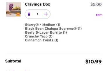 $5 Cravings box vs $6 BYO cravings box. What do yall prefer?