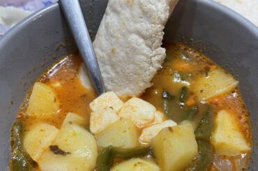 Caldo de rajas!