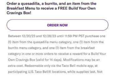 Is this for one order or can it be done in multiple?