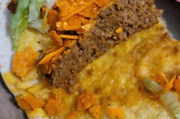 My "fiesta strips" are just a crushed Dorito Locos taco shell