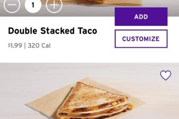 Love my tacobell
