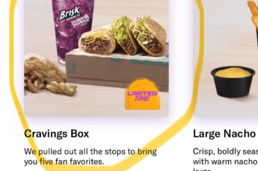 Last Chance $5 Cravings box??