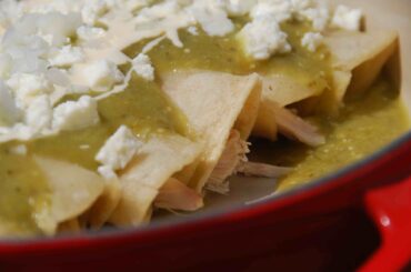 Enchiladas Verdes