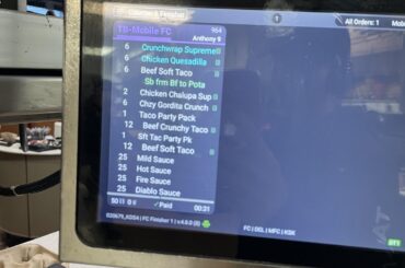 Huge New Year’s eve order