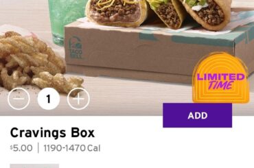 Can't order anything because they disabled drinks across the board