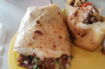Burrito de carne asada. Ensenada, B.C.