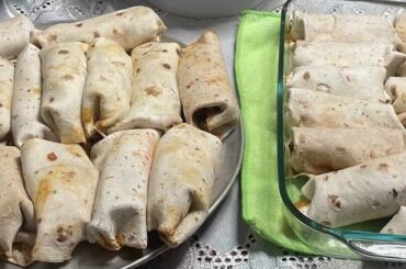 my brother has been in shambles ever since the veggie fiesta burrito got discontinued, so my siblings and I made 28 of them for his 28th birthday LMFAO (they look rlly weird but trust they taste good)