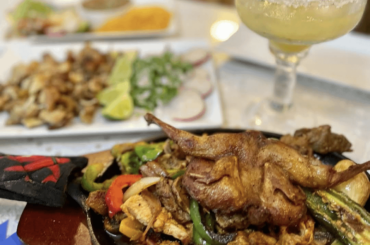 Parrillada con una huilota frita