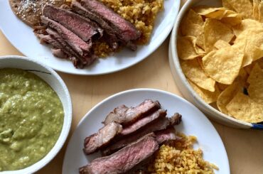 Homemade Asada Plate