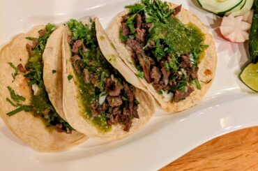 Tacos de Bistec from one of my favorite restaurants