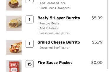 Rate my order