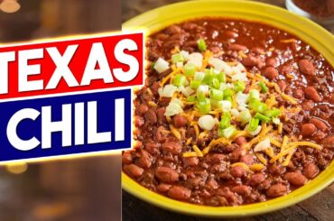 How to Make Texas Chili | Texas Chili Recipe!