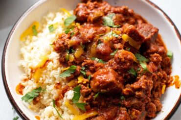 Not Your Caveman's Chili [Low-Carb Slow Cooker Recipe]