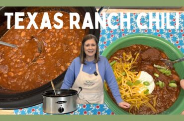 Texas Ranch Chili, with Beans