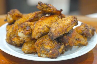 Air Fried Lemon Pepper Wings Recipe | Super Bowl Classic
